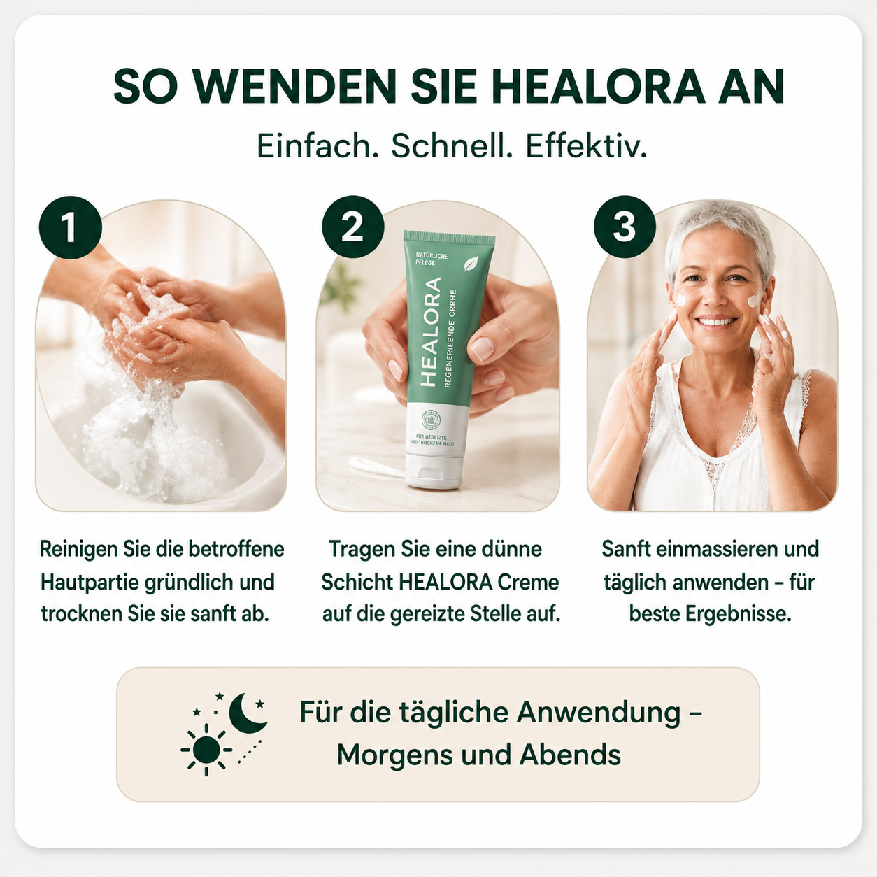 3× HEALORA™ Intertrigo-Linderungscreme – exklusives Zusatzangebot mit zusätzlichen 50 % Rabatt