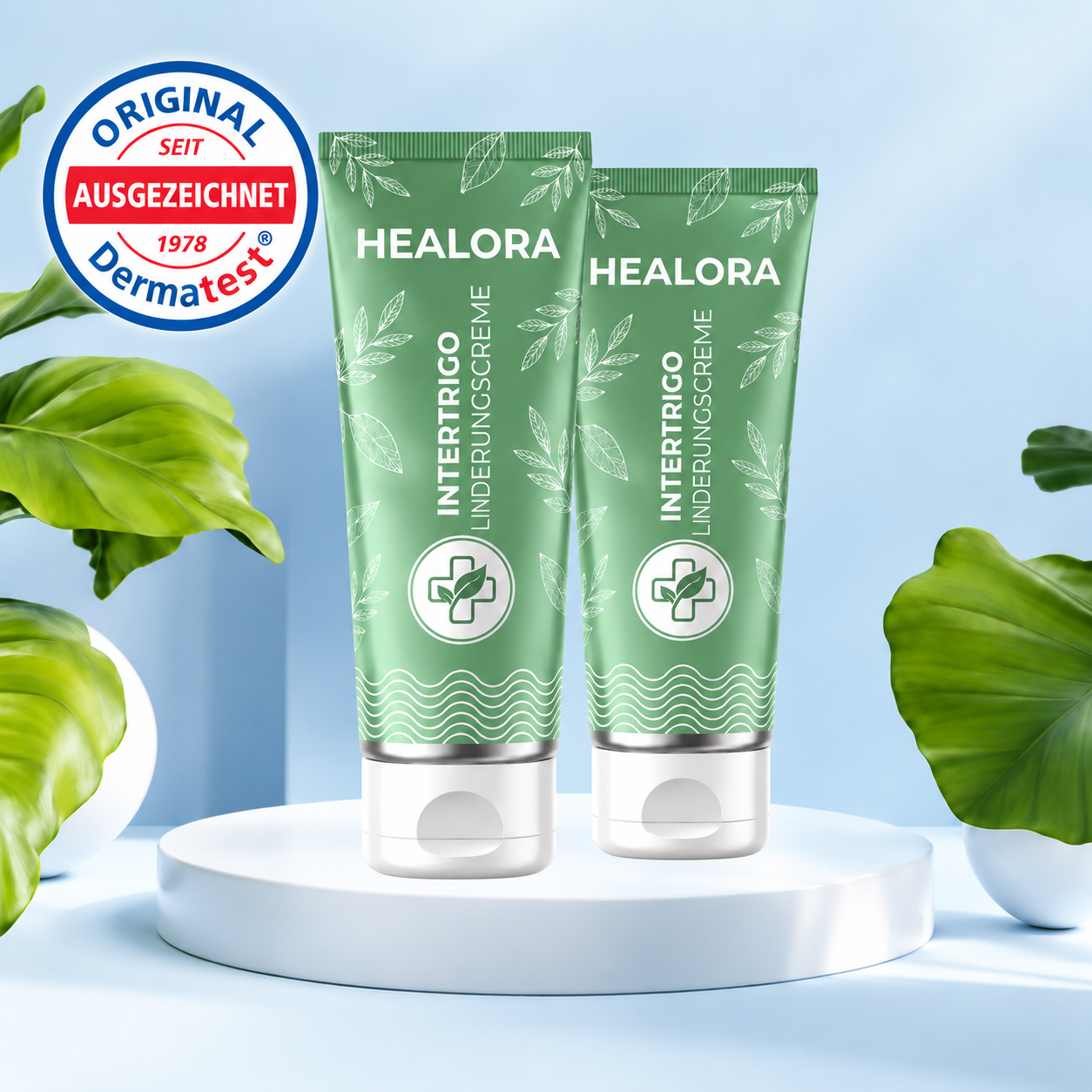 2x HEALORA™ Intertrigo-Linderungscreme-