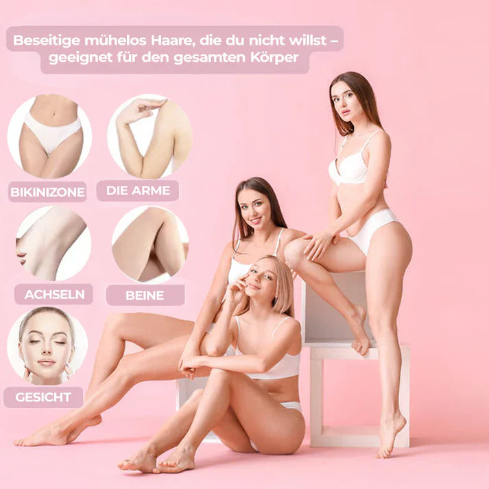 Kraftgang™ 2-in-1 Damen Körperrasierer